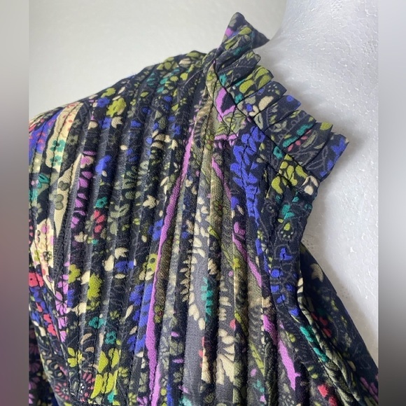 Dolan by Anthropologie Odessa Paisley Blouse sz Small - Picture 4 of 9